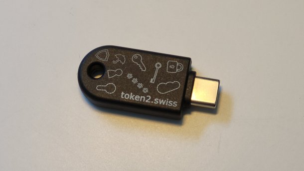 Token2 USB-C hardware security key